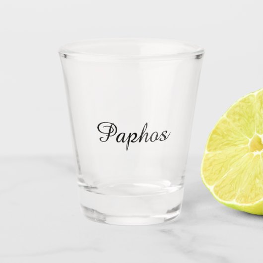 Geschoten glas (Paphos) (Voorkant)