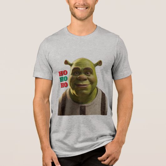 Geschreeuw Tri-Blend Shirt (Voorkant)