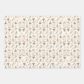 Geschreven Boho Holiday Wrapping Paper (Voorkant)