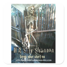 Geschreven door Shannon Promo Stickers