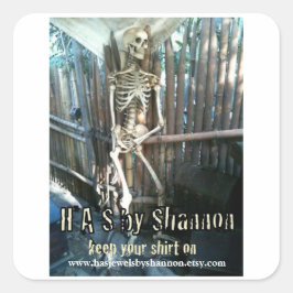 Geschreven door Shannon Promo Stickers