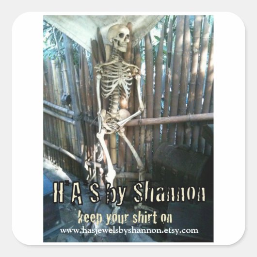 Geschreven door Shannon Promo Stickers (Voorkant)