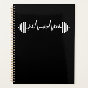 Geschreven fitnessfitness Barbell Workout Planner