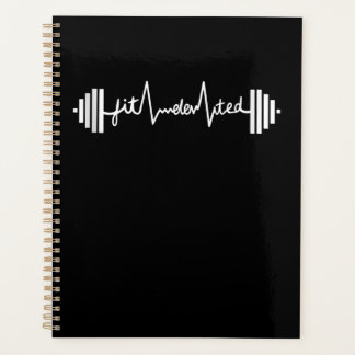 Geschreven fitnessfitness Barbell Workout Planner