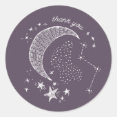 Geschreven in de Stars Constellation Sticker (Voorkant)