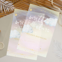 Geschreven in de sterren | Rainbow Baby shower Fro
