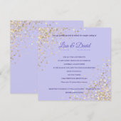 Geschreven in de uitnodigen van het huwelijk en de kaart (Voorkant / Achterkant)