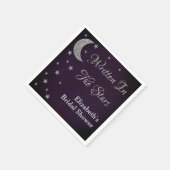 Geschreven in het Stars Vrijgezellenfeest Servet (Hoek)