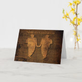 Geschreven in Kaart van het Huwelijk van de Liefde (Gele Bloem)