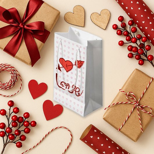 geschreven liefde klein cadeauzakje