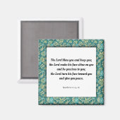 Geschrift vers nummers 6:24-26 magneet (Voorkant / Achterkant)