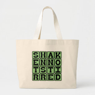 Geschud Niet Geroerd, Martini Voorkeur Grote Tote Bag