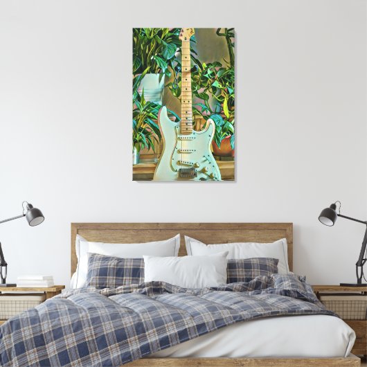 Geschuitaarsgeschenken Canvas Afdruk (Insitu (Slaapkamer))