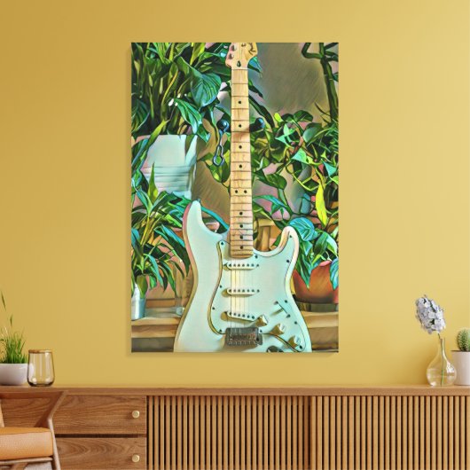 Geschuitaarsgeschenken Canvas Afdruk (Insitu (Woonkamer))