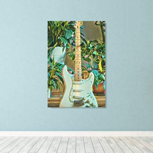 Geschuitaarsgeschenken Canvas Afdruk (Insitu (Houten vloer))