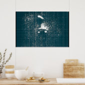 Gescrateerd ontwerp poster (Keuken)