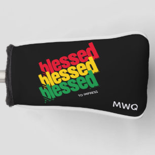 GESEGEND OM TE IMPONEREN Monogram PUTTER Golfheadcover