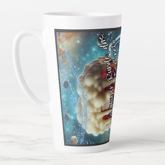 Geselliges Bier  Latte Mok (Links)