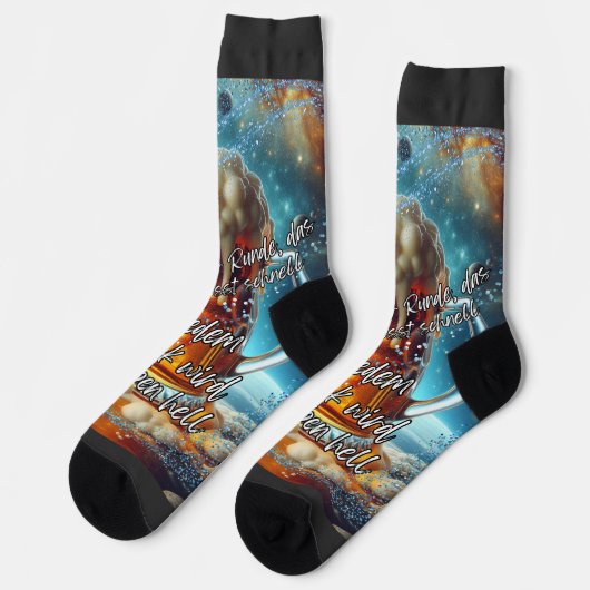 Geselliges Bier  Sokken (Links)