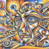 Gesicht Sticker (Voorkant)