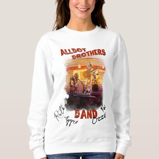 Gesigneerd Allbot Brothers Band T-shirt (Voorkant)