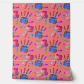 Gesigneerd door de kunstenaar Blush Behang (Afrollen)