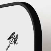 Gesigneerd Pickleball Racket (Links Detail)