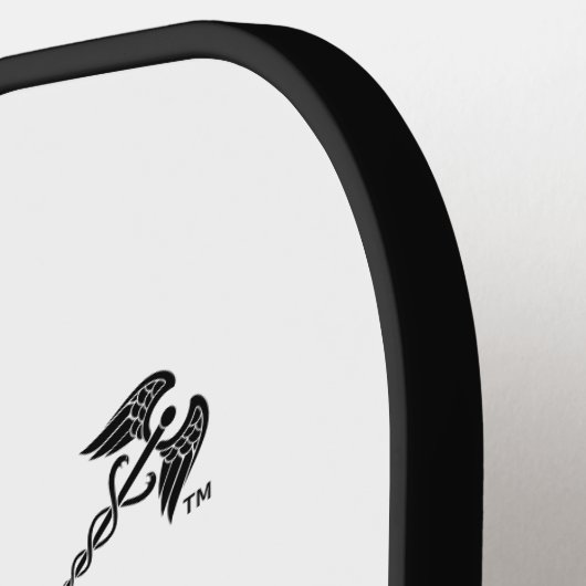 Gesigneerd Pickleball Racket (Links Detail)