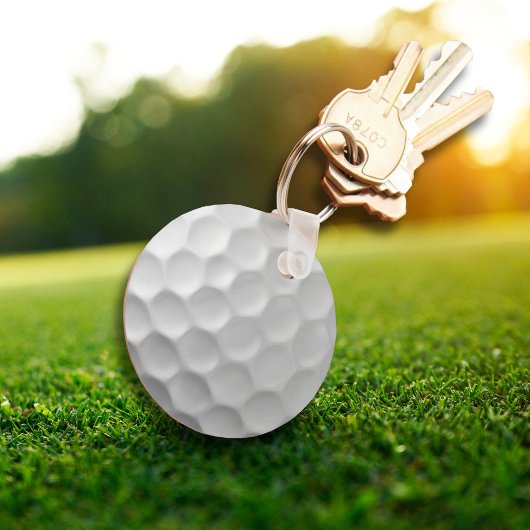 Gesigneerde golfbalcadeauserie sleutelhanger