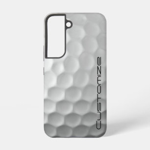 Gesigneerde Serie Gepersonaliseerde Golfbal Cadeau Samsung Galaxy Hoesje