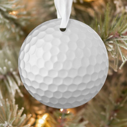 Gesigneerde Serie Golfbal Cadeaus Ornament (Boom)