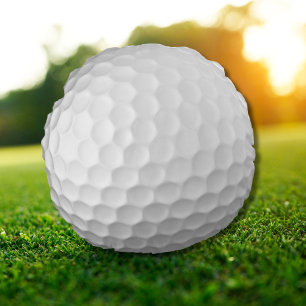 Gesigneerde serie golfbalcadeaus rond kussen