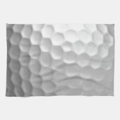 Gesigneerde serie golfbalcadeaus theedoek (Horizontaal)