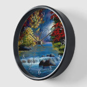 Gesilde mysterieuze Bossen en rivieren (Hoek)