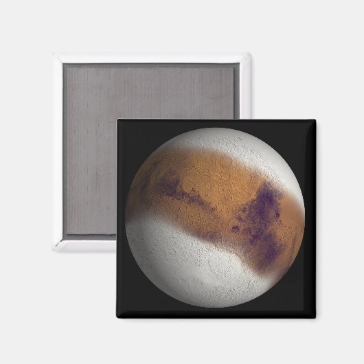 Gesimuleerd uitzicht van Mars Magneet (Voorkant / Achterkant)