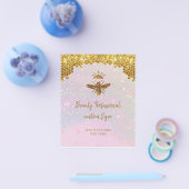 gesimuleerde glitterkoningin flyer (Enkel)