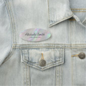 gesimuleerde iriserende schaal naamplaatje (In situ)