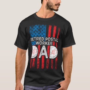 Geslaagd postpersoneel geslaagd Mailman Retirement T-shirt