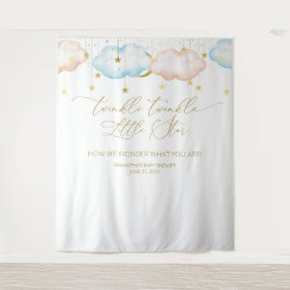 Geslacht Achtergrond, maan en sterren Wandkleed