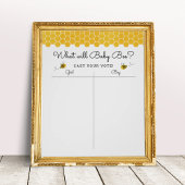 Geslacht bij honingbijen Het stembord Poster