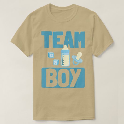 Geslacht Fee Baby Boy T-shirt (Design voorkant)