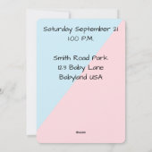 Geslacht Feestdagenkaart (Achterkant)