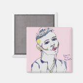 Geslacht is altijd al queer magnet geweest magneet (Voorkant / Achterkant)