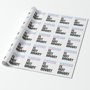 Geslacht is niet binair cadeaupapier