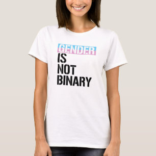 Geslacht is niet binair t-shirt