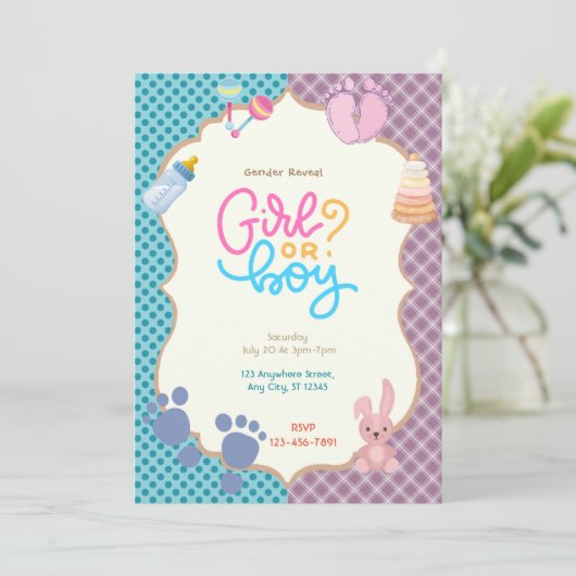 Geslacht Kaart (Staand voorkant)