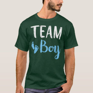 Geslacht laat teamjongen zien die overeenkomt met t-shirt
