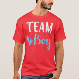 Geslacht laat teamjongen zien die overeenkomt met t-shirt