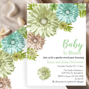 Geslacht Neutrale Baby In Bloom Geslacht Reveal Fe Kaart