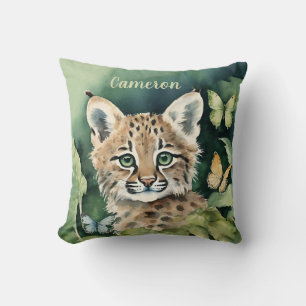 Geslacht Neutrale Persoonlijke Baby Bobcat Kussen